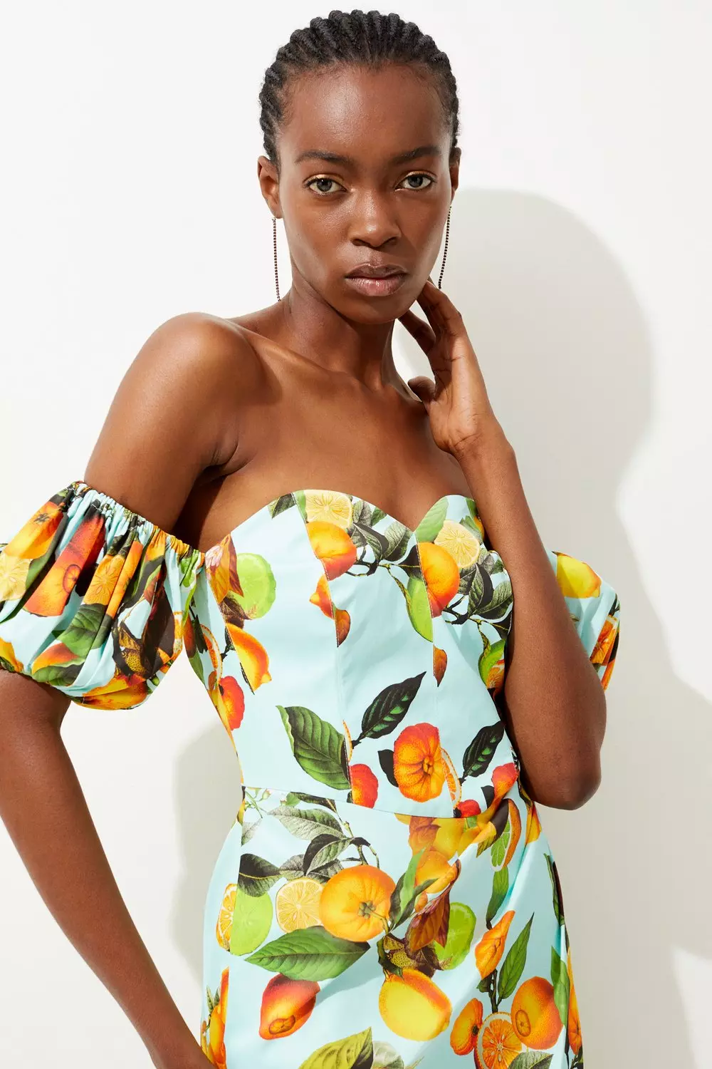 Citrus shop print dress